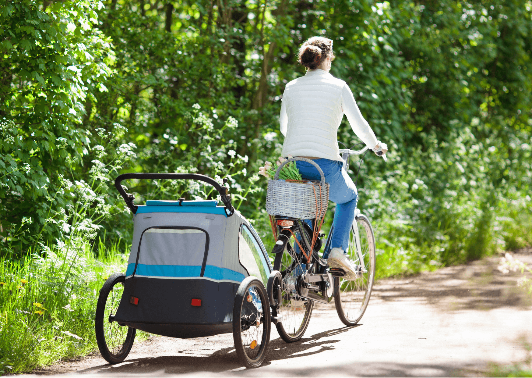 baby cycle trailer